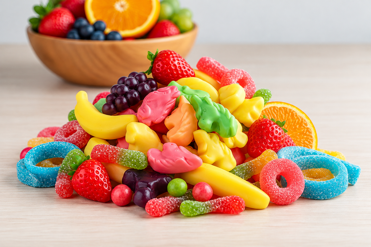 Gummi Shapes & Fruity Candy