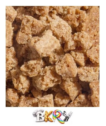 BKRY BKRY Graham Cracker Pieces 1 lb - 10 lbs Sweet Crunchy Graham Cracker Crumbles for Ice Cream Frozen Yogurt Sundaes Milkshakes Cheesecakes Baking Dessert Toppings and Inclusions, 4 lbs