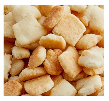 BKRY BKRY Flat Pie Chip Topping 1 lb - 10 lbs Sweet Crunchy Pie Crust Chips for Ice Cream Frozen Yogurt Sundaes Milkshakes Pies Cheesecakes Baking Dessert Toppings and Bakery Creations, 5 lbs