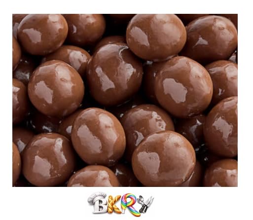 BKRY BKRY Milk Chocolate Covered Pretzel Balls 1 lb - 10 lbs Sweet Salty Crunchy Milk Chocolate Coated Pretzel Balls for Snacking Dessert Toppings Candy Buffets Gift Baskets and Everyday Treats, 2 lbs